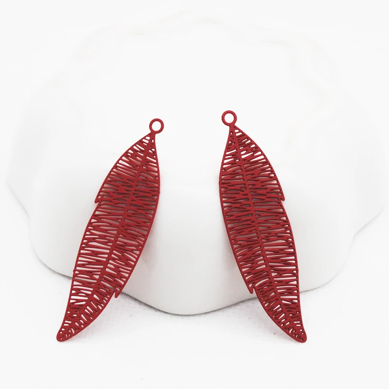 20 шт./лот новинка милые туфли-лодочки с филигранными Перо очарование Материал