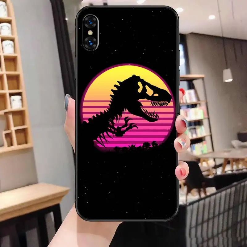 

Jurassic Park plate Phone Case for iphone etui 11 12 pro se 20 max xr xs x 7 8 6s plus mini smart Fundas Coque cover