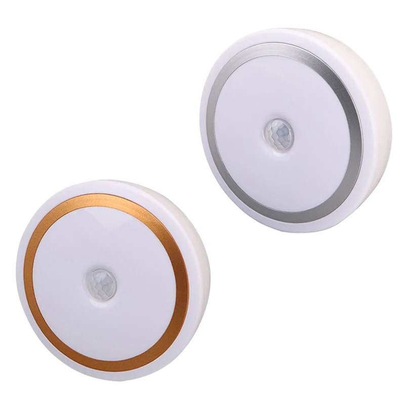 

Motion Sensor Light Small Night Light with Adhesive Used Under Cabinets Stairs Wardrobes Kitchens