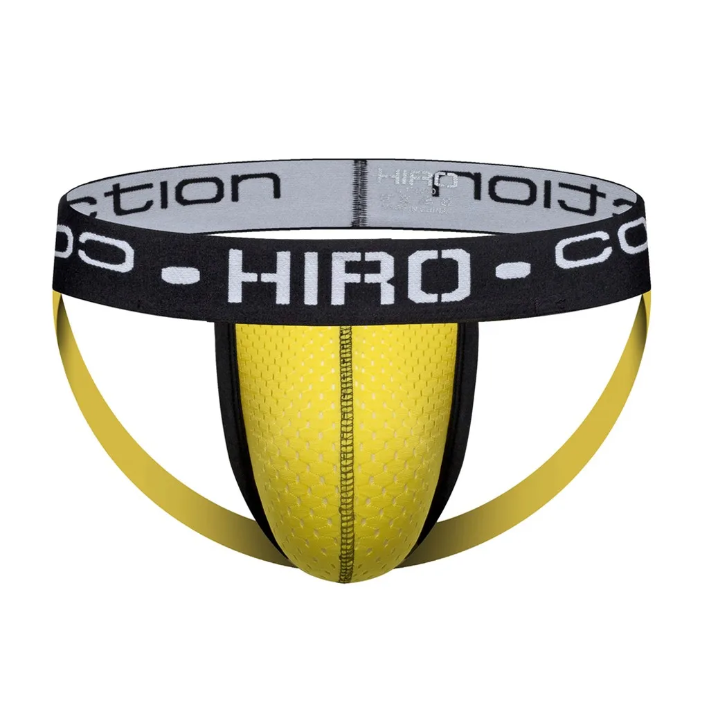 Сетчатые мужские трусы джоки сексуальное нижнее белье для геев стринги