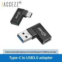 accezz mini usb c otg adapter type c to usb 3 0 male converter usb c data charger for macbook pro air samsung s10 s9 usbc otg
