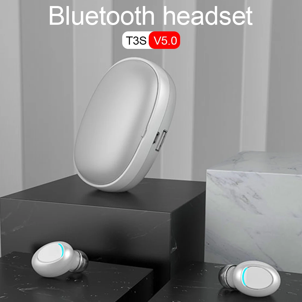 T3S TWS сенсорный Bluetooth наушники HD стерео беспроводные наушники с шумоподавлением игровые наушники