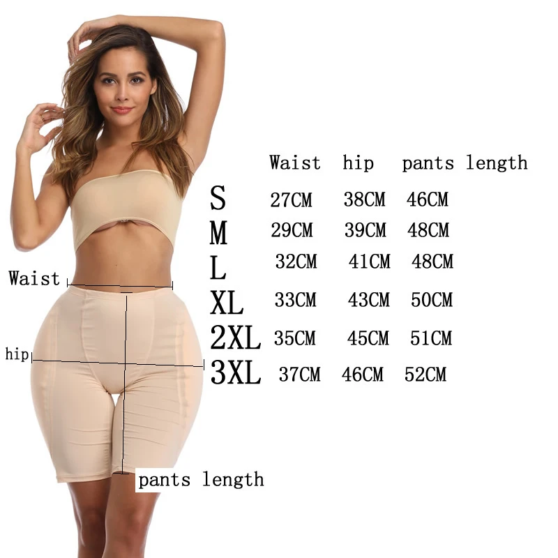 Трансвестит подушечки для бедер и многоразовые увеличители ягодиц усилитель