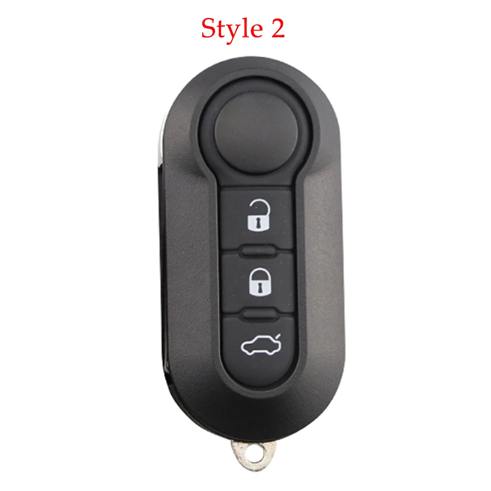 YIQIXIN корпус дистанционного ключа автомобиля для Fiat 500 Panda Punto Bravo Ducato для Peugeot Boxer для Citroen Jumper, сменный чехол для брелка