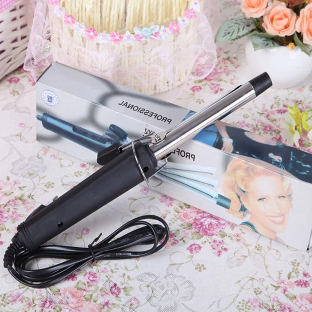 Высокое качество щипцы для завивки волос из нержавеющей стали цветок