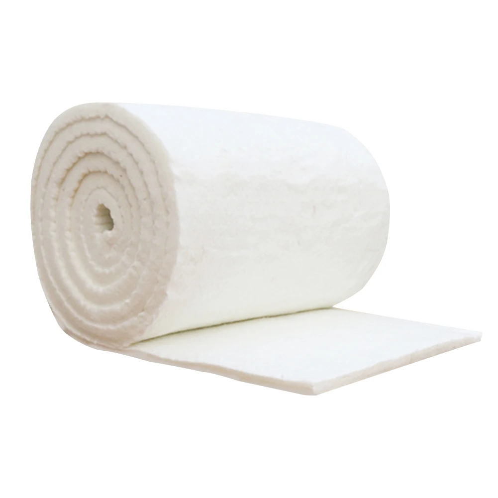 Aluminum Silicate Needle Blanket Ceramic Fiber Insulation Blanket High Temperature Boiler Insulation Cotton Refractory Trendy