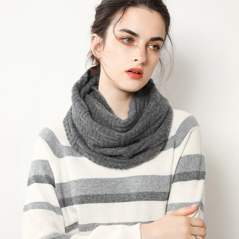 Autumn and winter new fashion cashmere scarf women's warm collar | Scarf Hat &amp Glove Sets