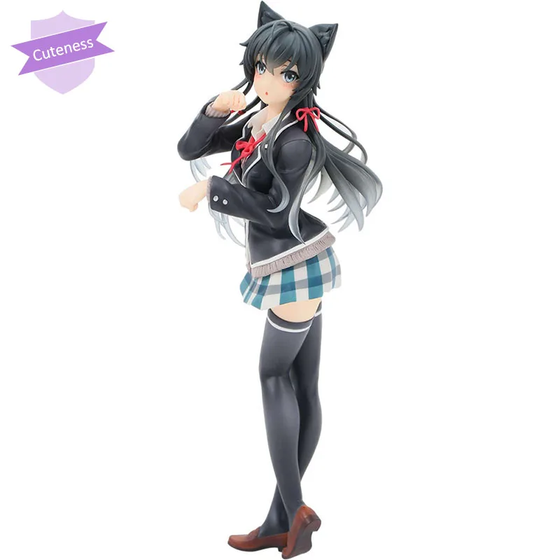 

Оригинальная Аниме Фигурка TAITO My Youth Love Story Yukinoshita Yukino, форма с кошачьими ушками Ver. Коллекционные модели аниме-фигурок, игрушки, куклы