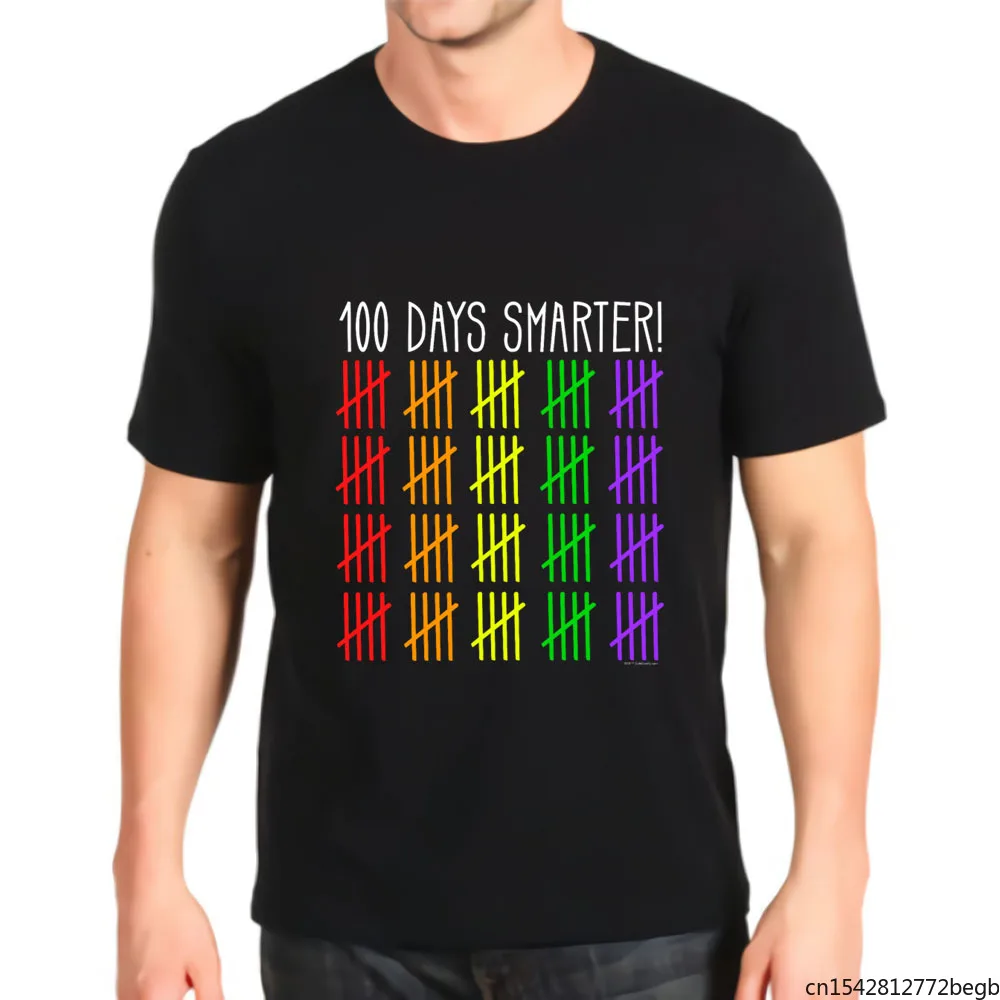 

100 Days Smarter Teacher Men's T Shirt