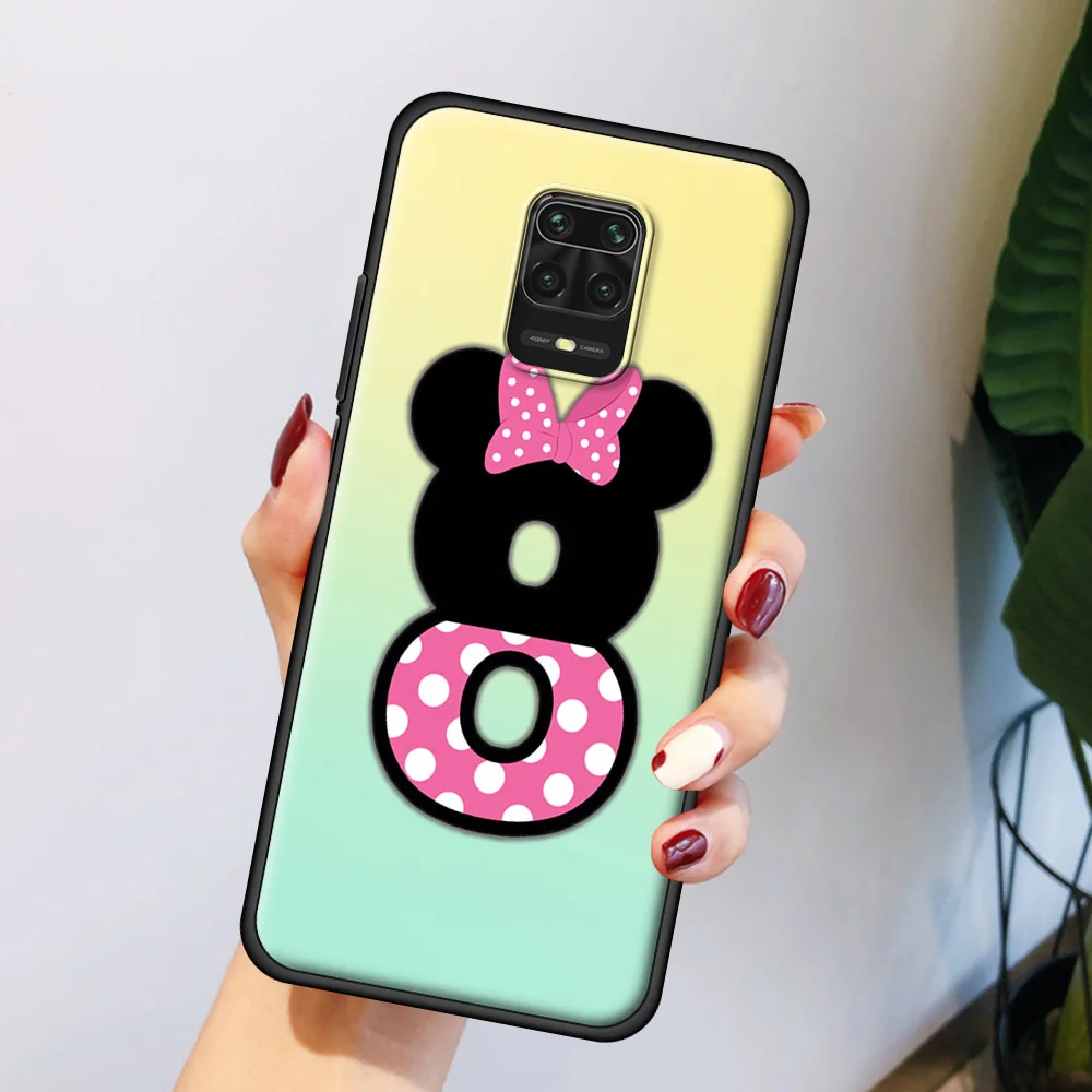 

Cute Number Thin Soft TPU Cover for Redmi Note 9 9S 8 8T 7 Pro 8A 7A Note 10 Pro MAX Case 9A 9C Phone Coque Case