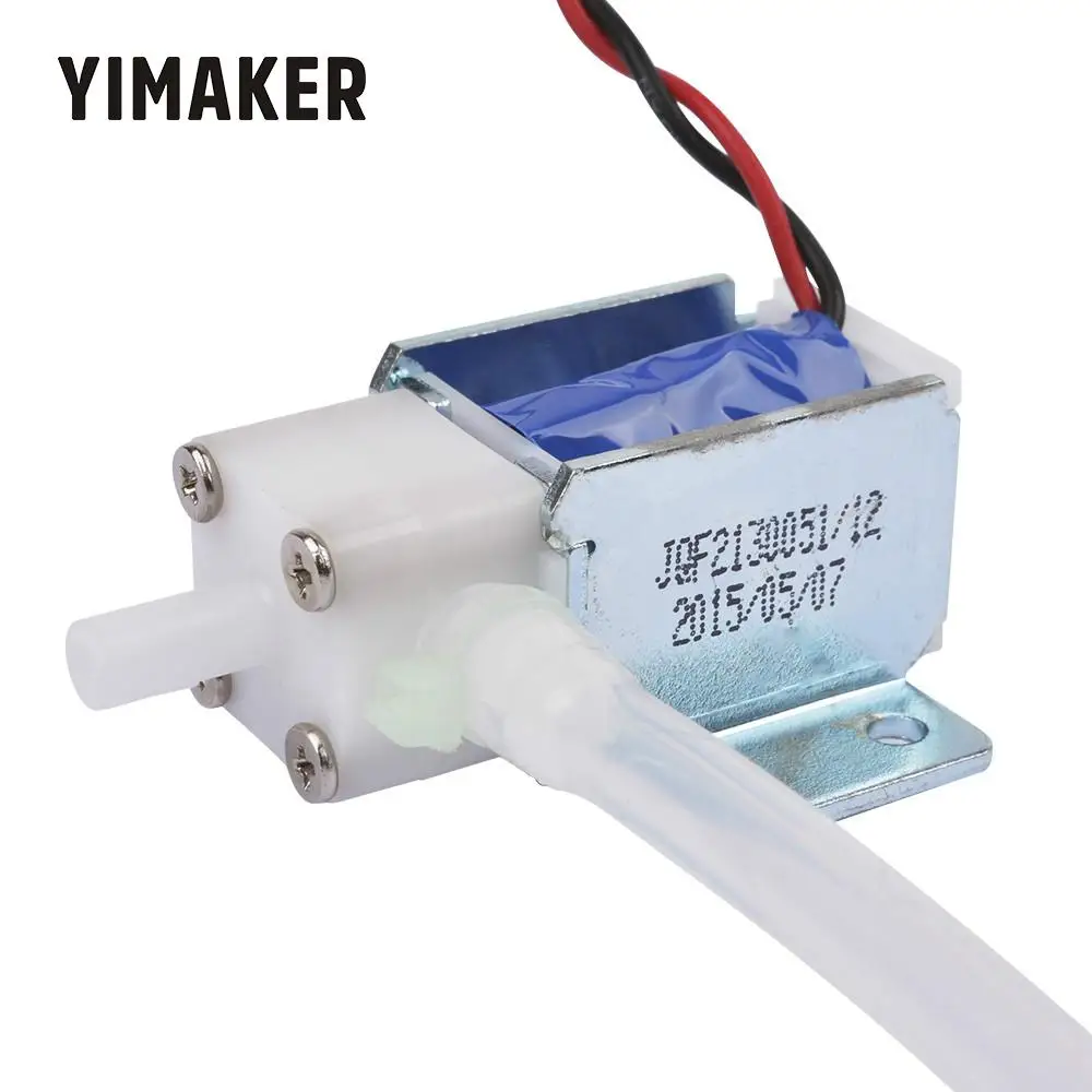 YIMAKER DC12V нормально открытый электромагнитный клапан Миниатюрный Электрический