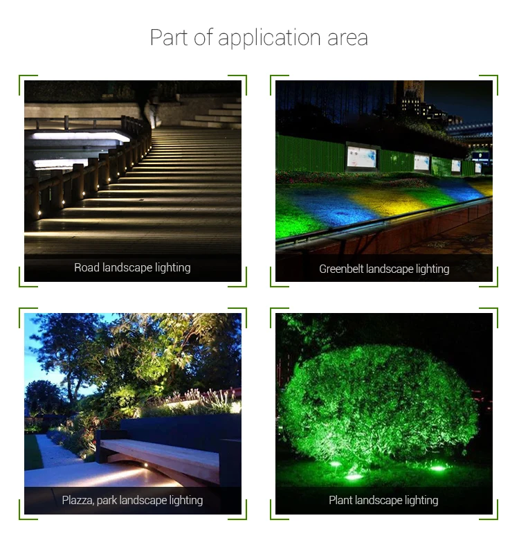 Уличные садовые фонари для ландшафта водонепроницаемые светильники COB газона