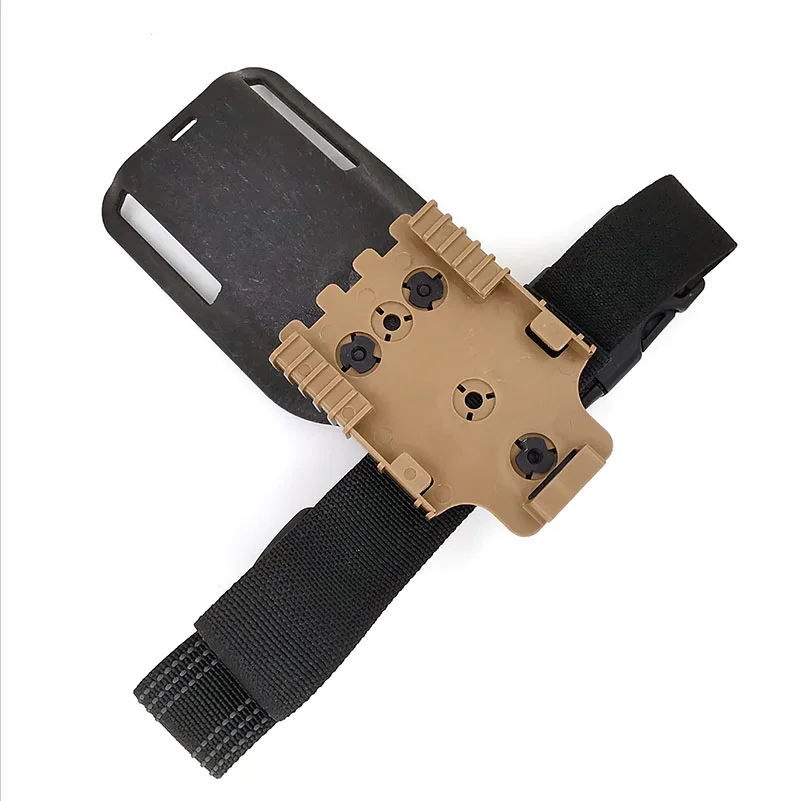 

Tactical holster for glock series, VP9, PPQ, FNS9 holster landing adapter Saistrap suits (can install lamp of TLR - 7)