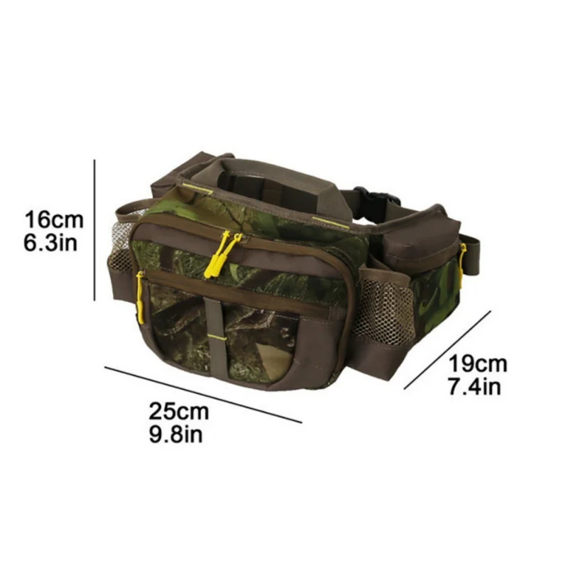 

Waist Fanny Pack Utility Tactical Camouflage Waist Pack Outdoor Bag Pouch Military Camping Hiking Waist Water Bottle Belt Bags