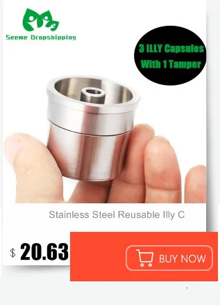 4 шт кофейные фильтры 1 Темпер капсулы Nespresso Reutilizables Capsula Nespresso Recargable Nespresso кафе капсулы Capsulas Acero