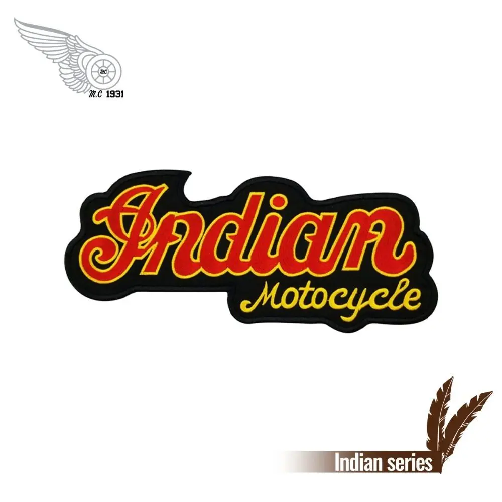 Ecusson индийские байкерские мотоциклетные нашивки жилеты аппликация Чоппер куртка