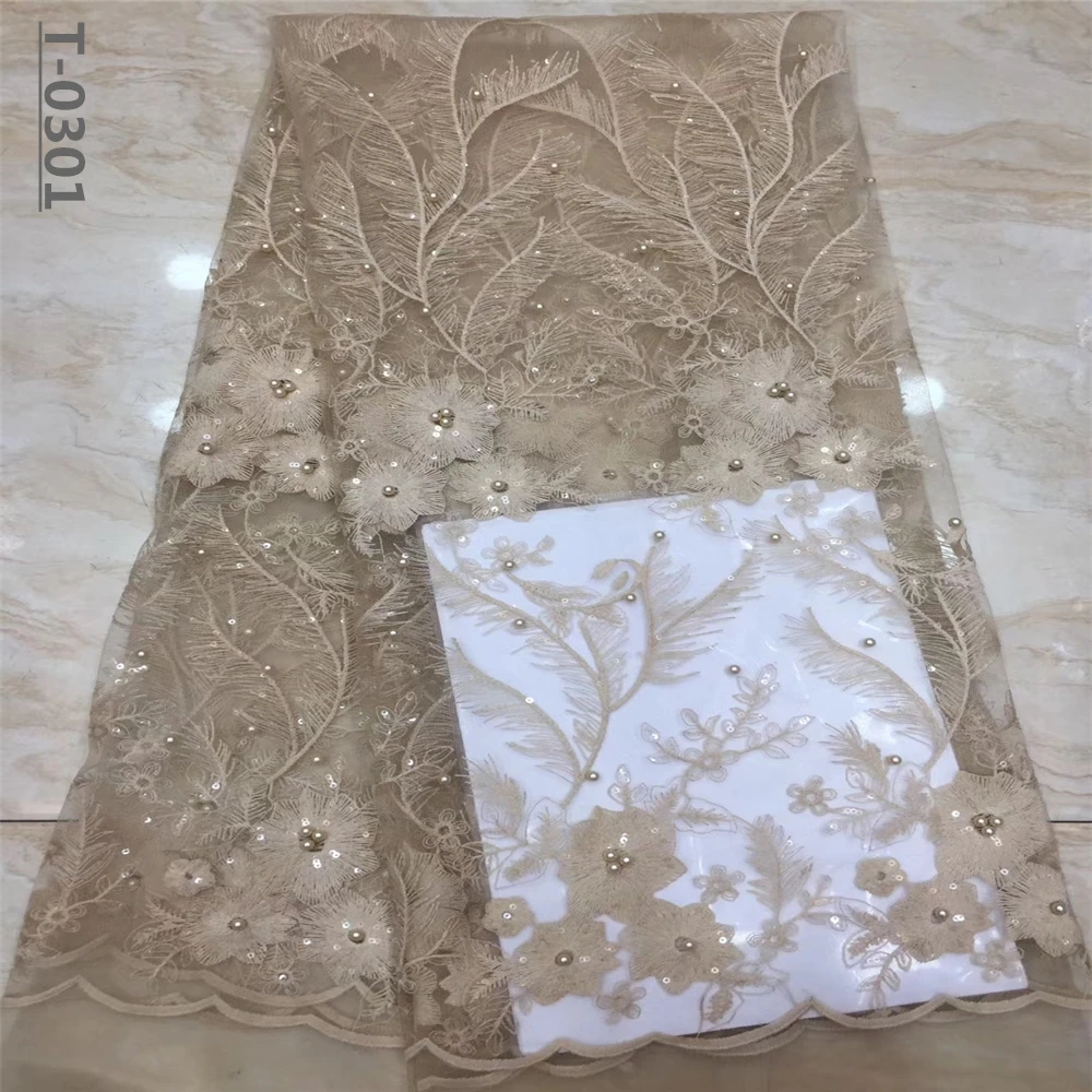 Африканская кружевная ткань 2020 вышитая нигерийская Свадебная высокого качества