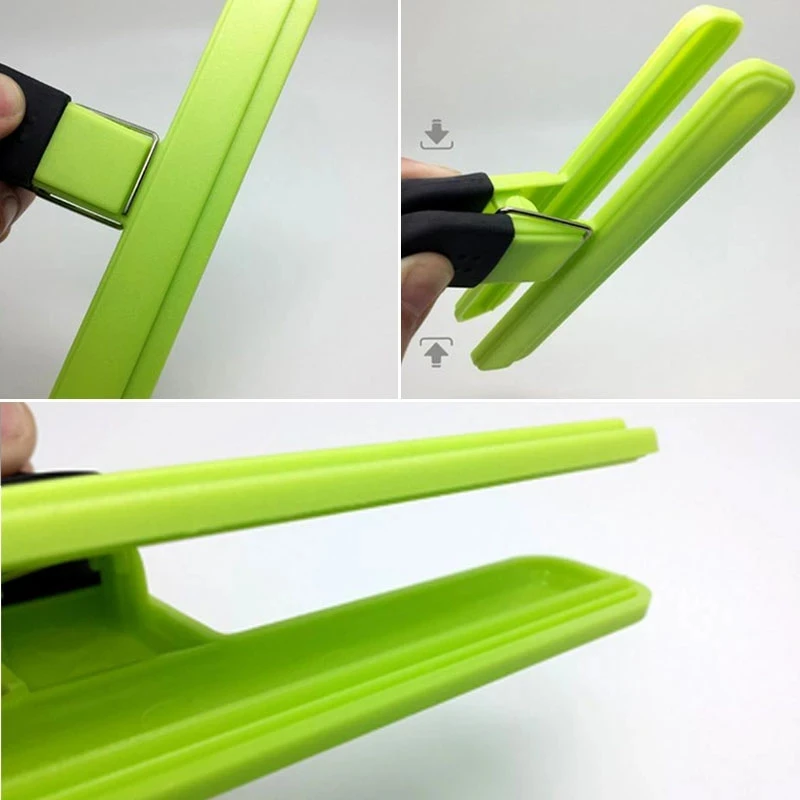 Plastic Food Sealing Bag Clip Fresh Moisture-proof Snack Potato Chips Postcard Household Kitchen Gadgets Items | Дом и сад