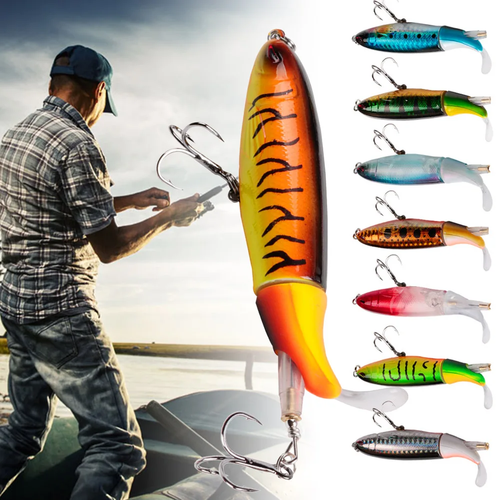 Новинка 1 шт. вращающийся хвост для глаз окунь приманка рыбалки рыбы с двумя