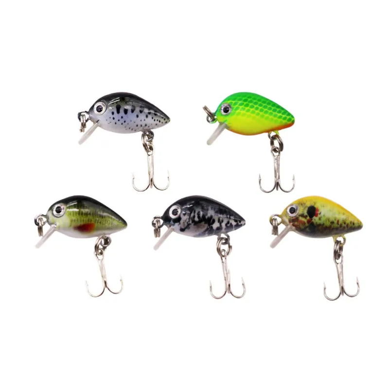 Рыболовная приманка маленькая Приманка плавающая искусственная воблеры