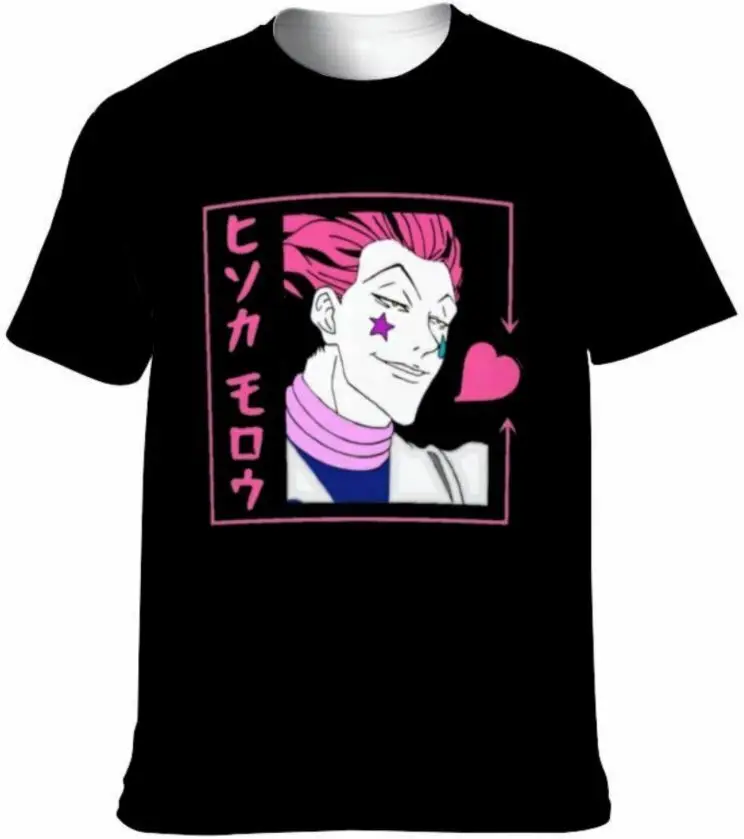 Аниме Охотник РУБАШКА УНИСЕКС персонализированные 3D печатных HxH футболка Мерч