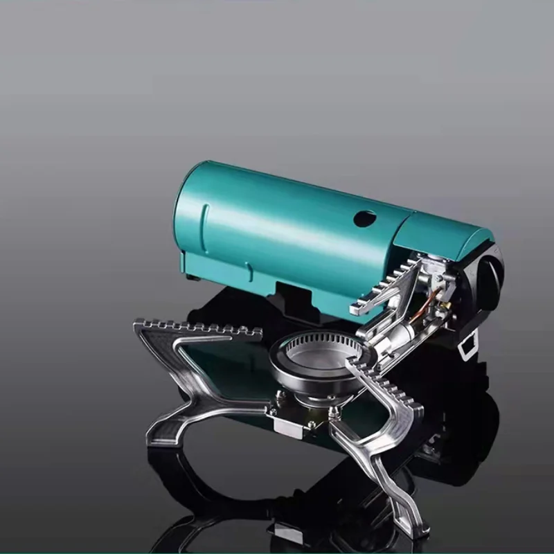 Уличная Складная портативная Кассетная плита Бутановая для кемпинга с высоким