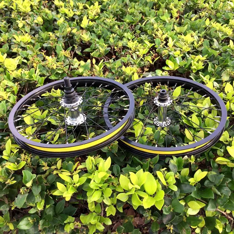 Профессиональная Алюминиевая Ступица с 4 подшипниками колеса для BMX 16 дюймов 36H