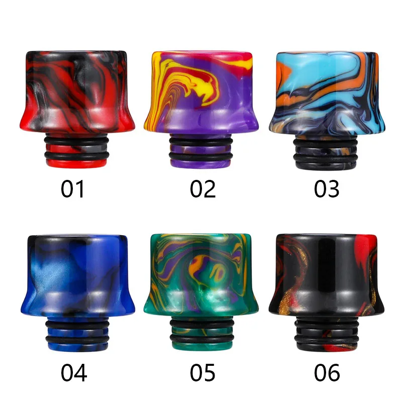 New Drip Tip 510 Resin Cigarette Holder Accessories Resin Mouthpiece for TFV8 Big Baby/TFV12 High Quality