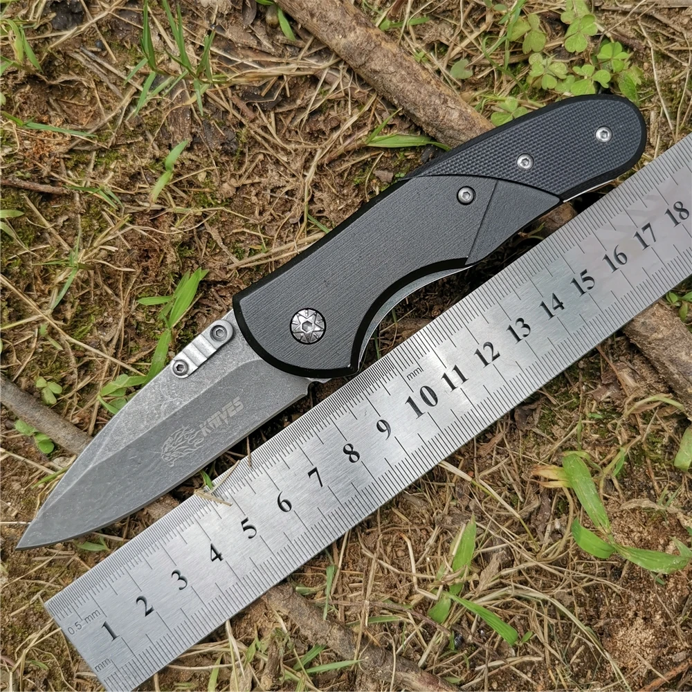 Складной нож Black-Shark 8CR13MOV Blade G10 ручка тактические ножи хорошо подходят для охоты
