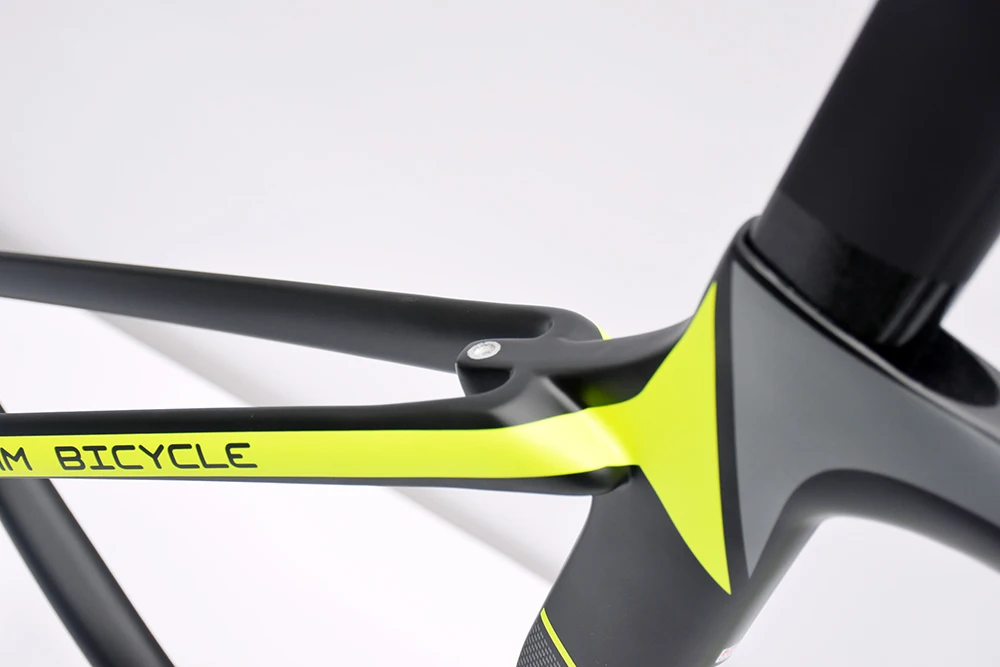 Горячая 2019 Ceccotti c09 2 желтый t1000 ud /1k из углеродного волокна шоссейный рамки: