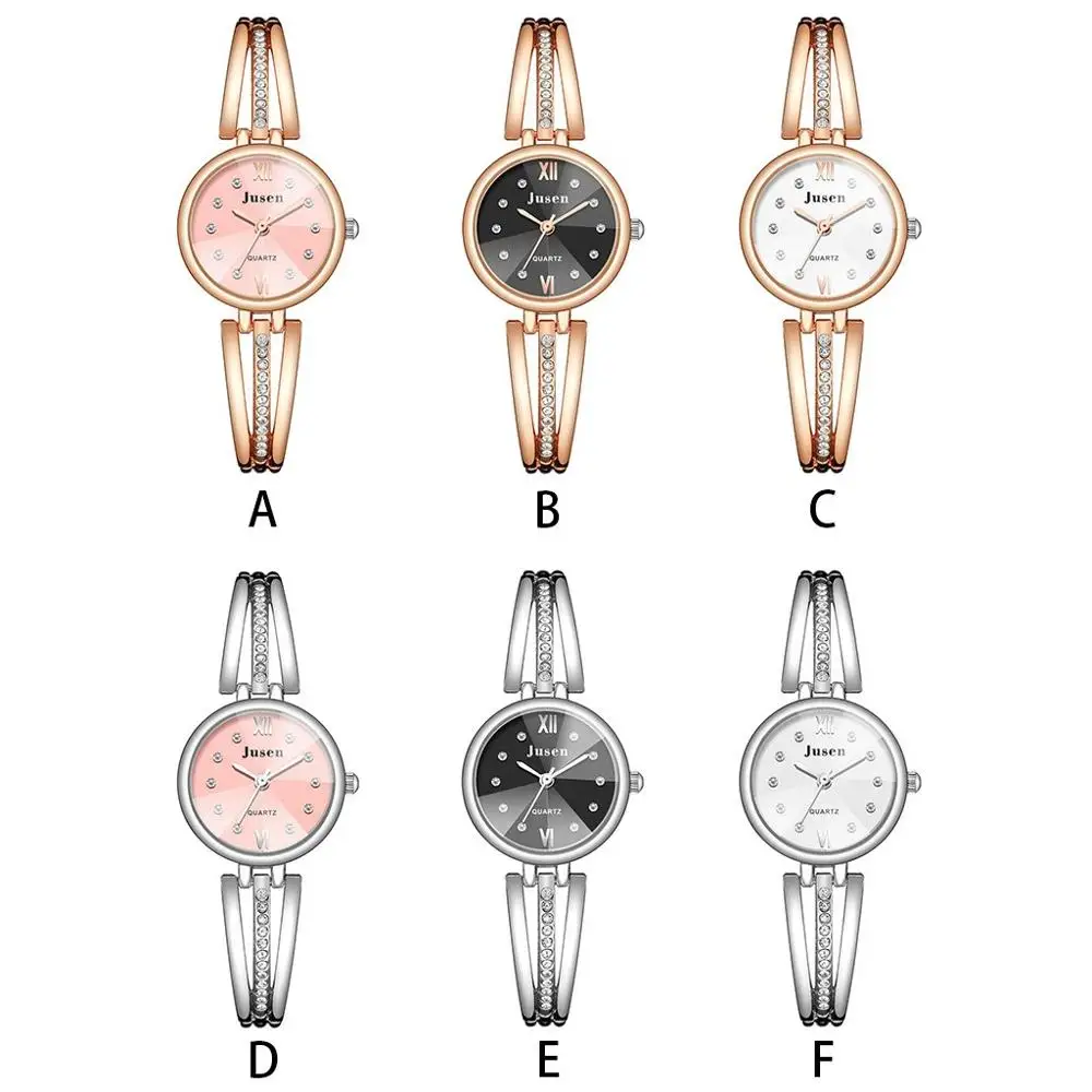 Тренд простой дизайн Роскошные модные брендовые женские часы браслет розовое