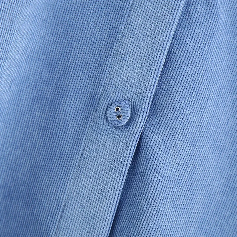 

Shirts New Fashion Autumn Winter Corduroy Tops Women Loose Blouses Shirts Single-breasted Female