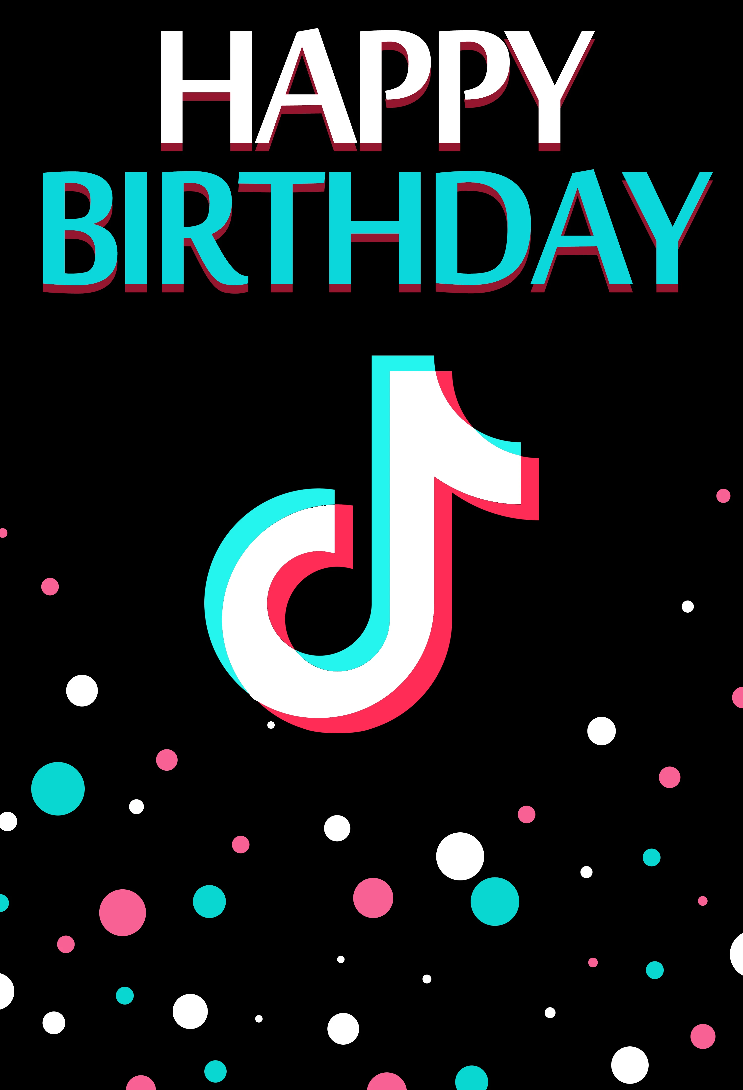 Tok tik фон для фотосъемки Музыка Видео тема на заказ Дети с днем рождения баннер