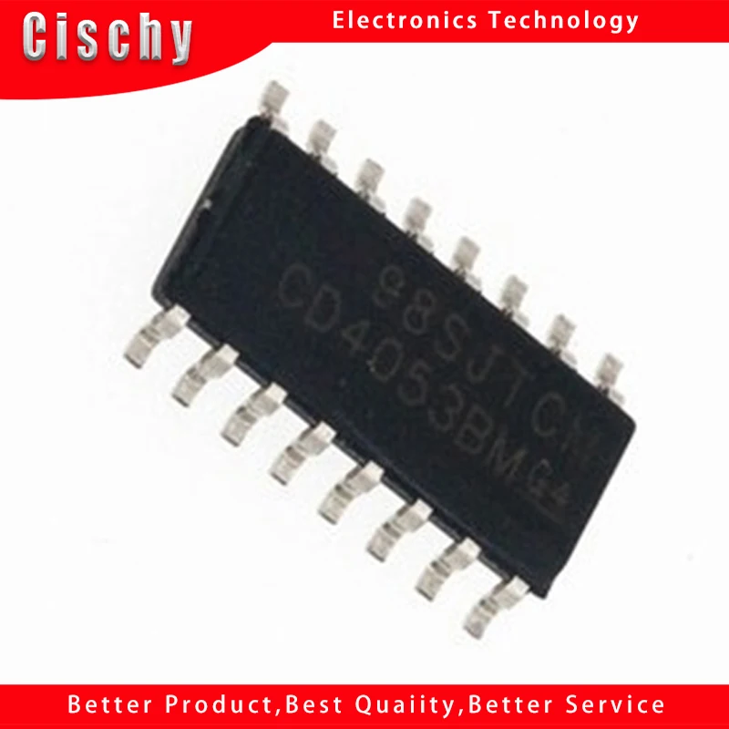 

10 шт. CD4053BM SOP16 CD4053BM96 SOP CD4053 SMD HEF4053BT