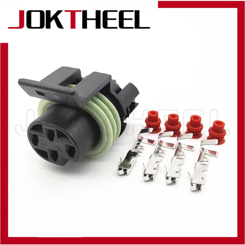 Комплект из 1/5/10/20 комплектов Delphi 4 контактный путь Metri Pack 150 Герметичный Женский