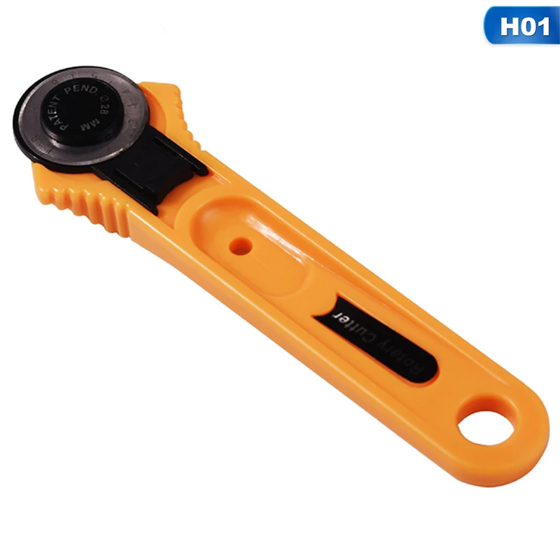 Ротационный резак для ткани 28/45 мм инструмент резки кожаной бумаги лоскутный