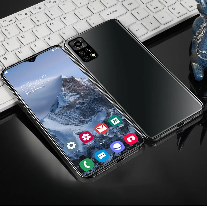 

M11 Pro 6.5 Drop Screen 8+256GB Andriod 10 Smart Phone 24+48MP Andriod 10 Cell Phones 4800mAh Face Unlock Deca Core Celular