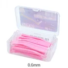 L Форма пуш-ап-межзубная щетка 20 шт.кор. Уход за полостью рта Отбеливание Зубов Зубной Палочки зубная, Ортодонтическая зубная щетка зубочистки Палочки зубная щетка