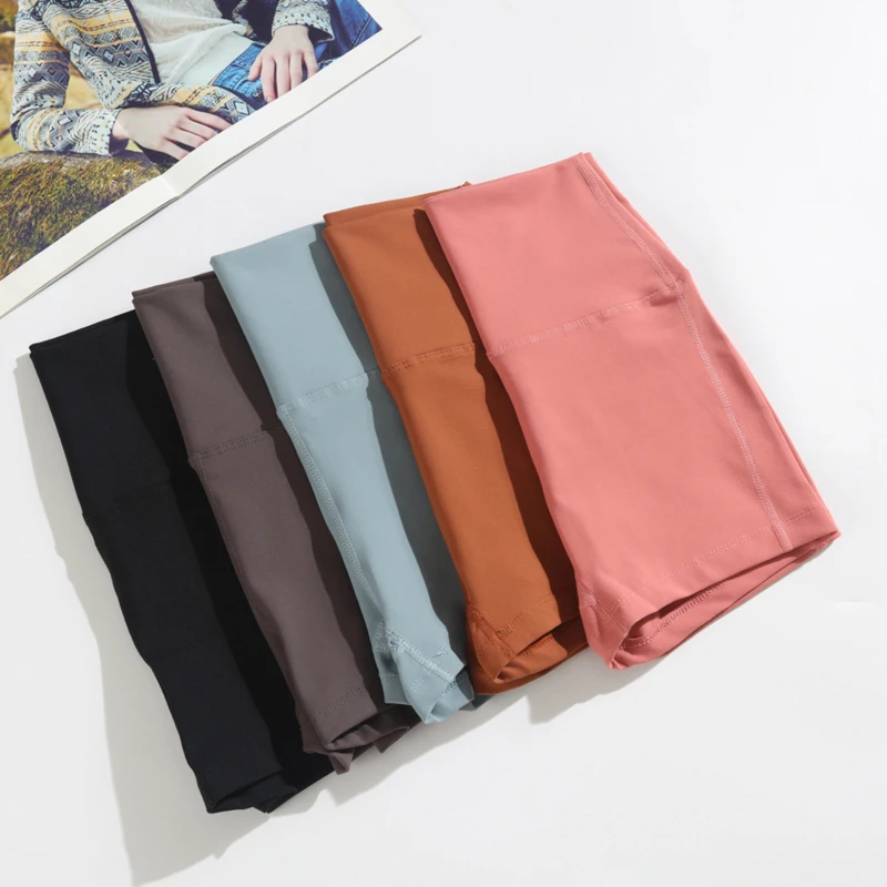 

Fitness Jogger Shorts Women Comfy Workout Sport Shorts Athletic Gym Shorts Seamless High Waist Slim Yoga Shorts