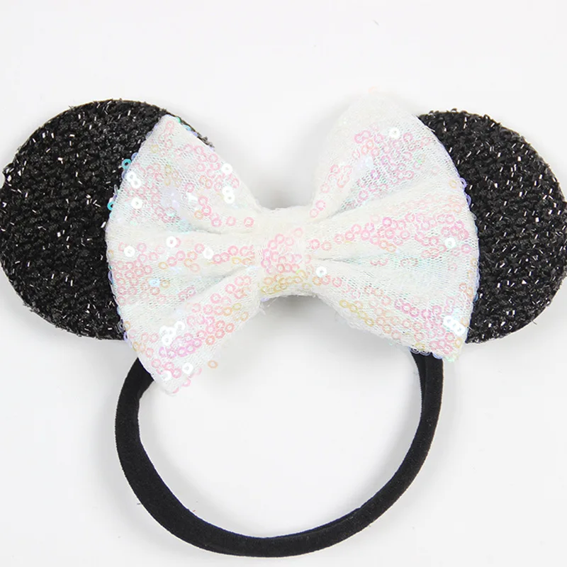 Navidad детский ободок с блестками и ушками для волос в форме ушей аксессуары Минни