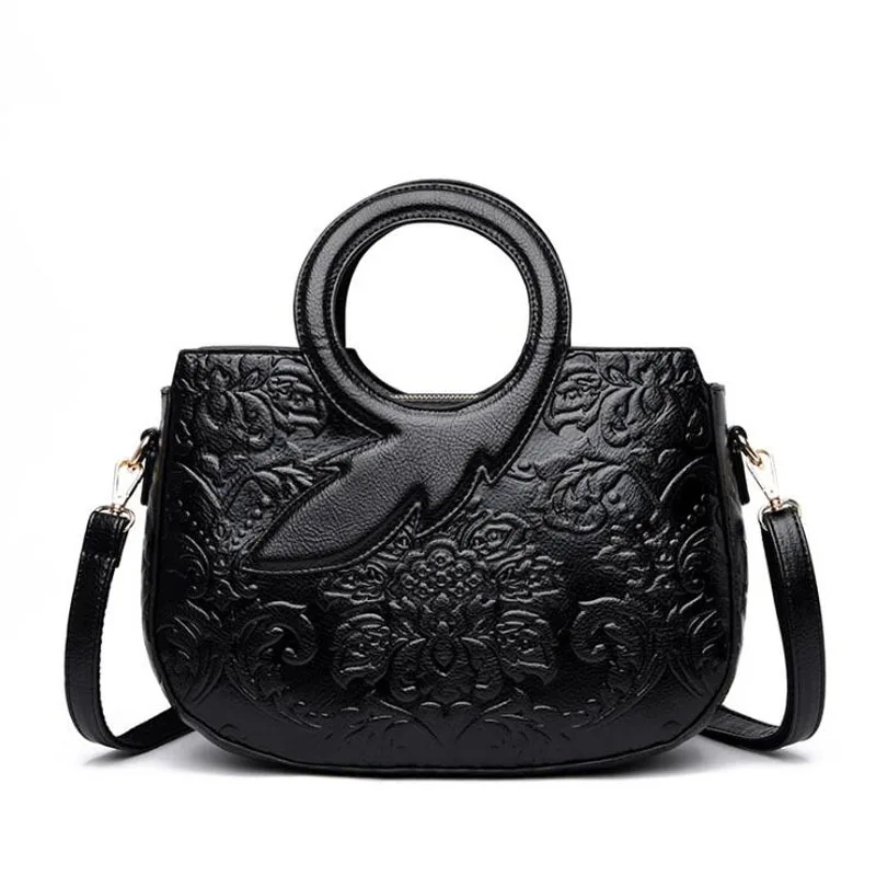 

Women Messenger Bag Lady Shoulder Crossbody Bag Small Female pu Leather Handbag Black Flap Purse