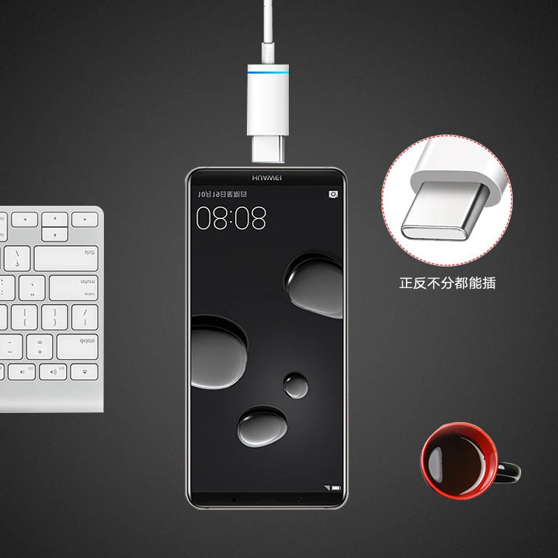 Original HUAWEI Earphone CM33 USB Type-C In Ear Wired Mic Volume Control Headset for Huawei Mate 30 Pro 20 10 P30 Pro Xiaomi Mi9