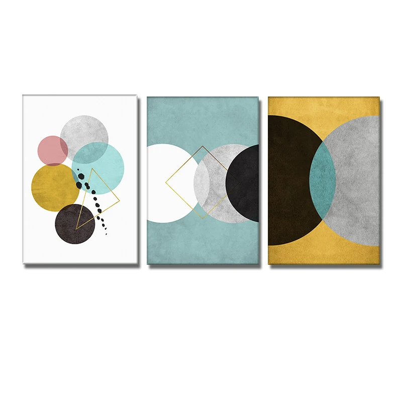 

Картина на холсте YWDECOR Абстрактные круги