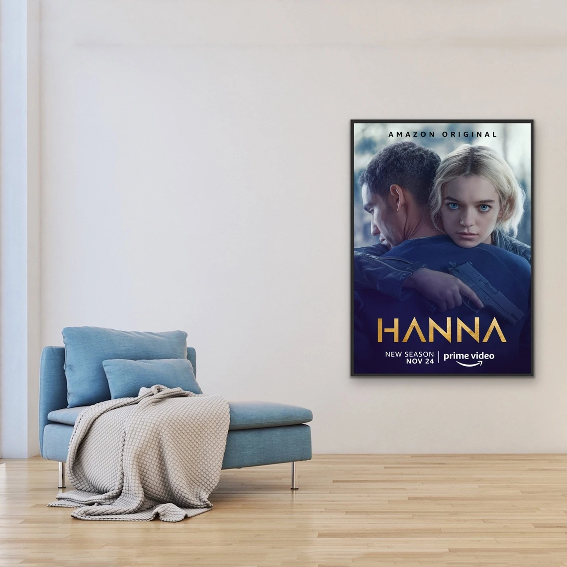 Постер из фильма Esme Creed-Майлс в Ханне (2019) печать на холсте домашний декор