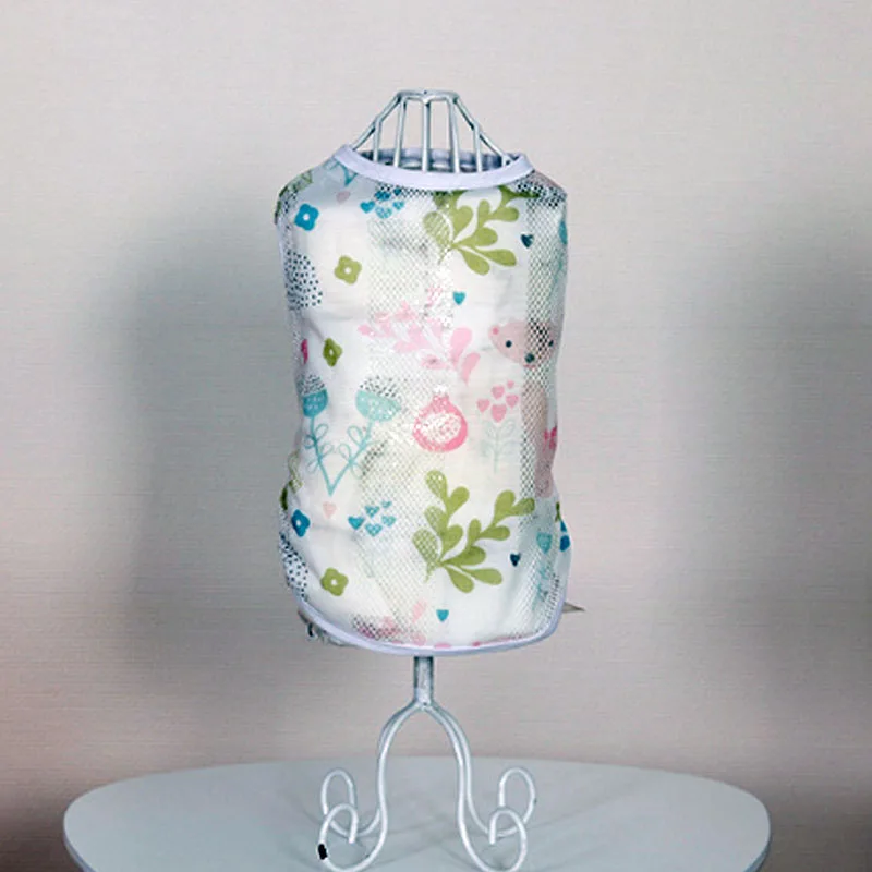 

Sunscreen Printed Dog Shirt Dog Clothes For Small Dogs Summer Puppy Breathable Cooling Vest Sun-proof Smock Tshirt Pet Clothes