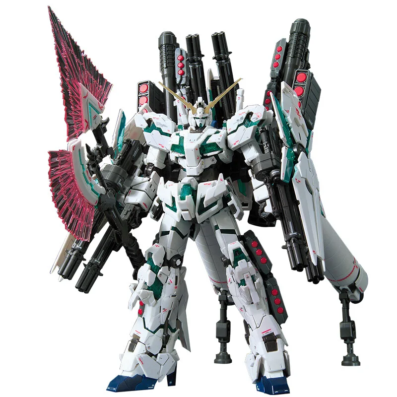 Игрушечная модель Bandai Gundam в сборе Модель RG 1/144 RG30 полностью оснащенный Единорог