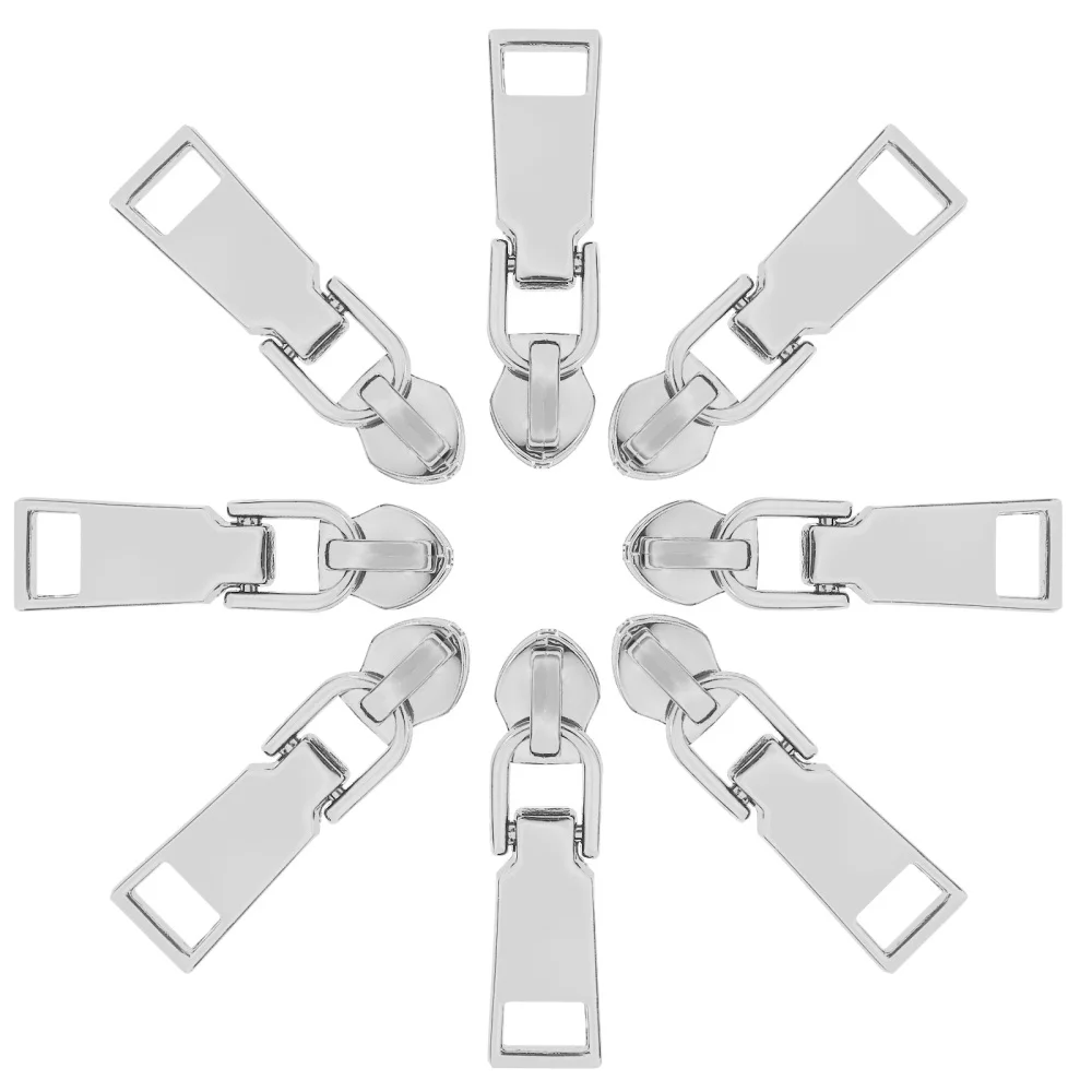 

10 Pcs Zinc Alloy Zipper Tabs DIY Luggage Backpack Zipper Pullers
