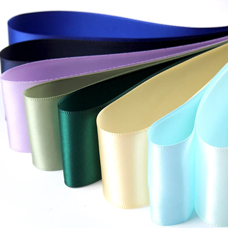 5 ярдов односторонняя полиэфирные ленты свадьбы праздника вечерние украшения