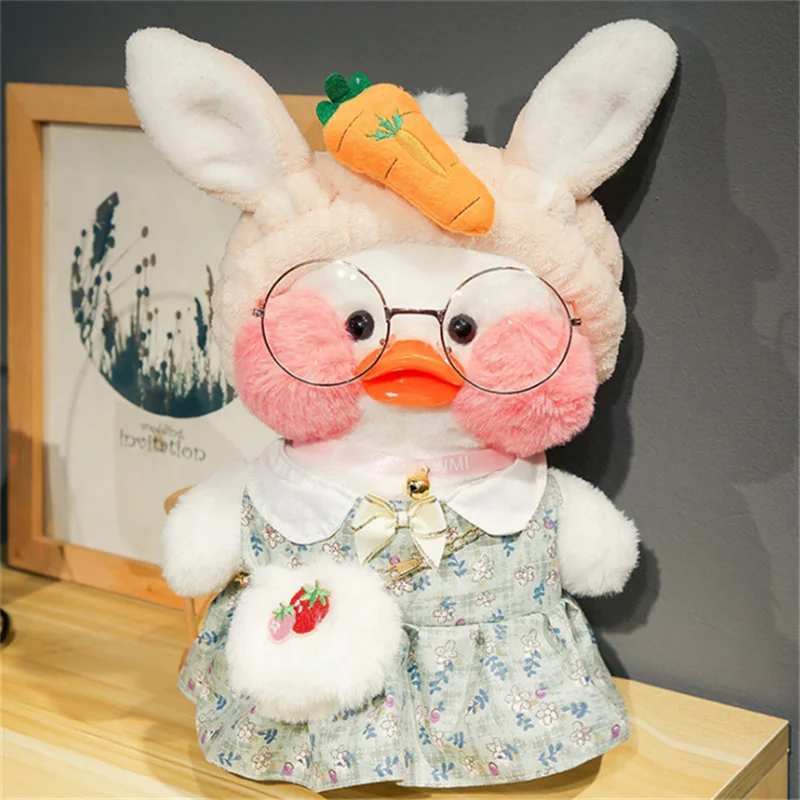 Новинка Лидер продаж 30 см Kawaii LaLafanfan плюшевая игрушка Кафе утка мультяшное