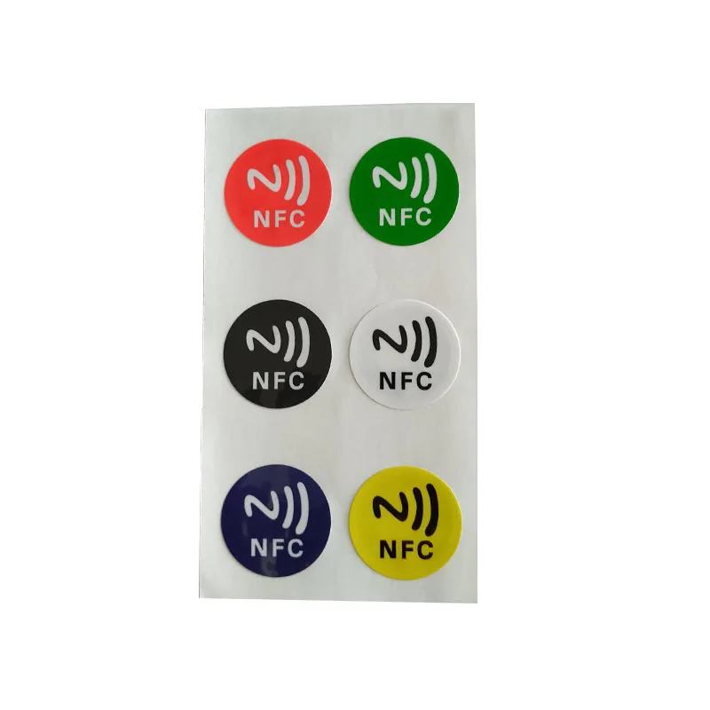 Метки-наклейки NFC мини маленькая этикетка NTAG213 ISO14443A 13 56 МГц RFID-ключ карта